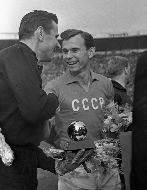 Чемпионат Европы 1964 Лев Яшин