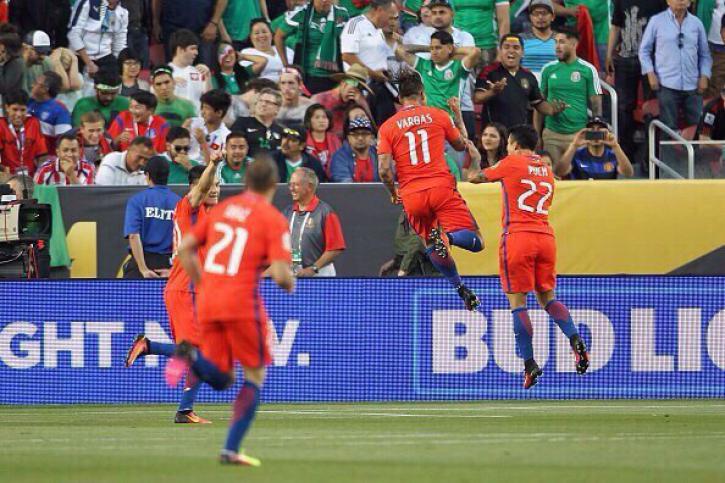 Chile 7 Mexico 0.