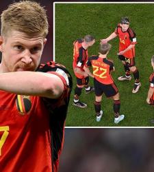 Конфликт в сборной Бельгии: Де Брюйне поругался с Азаром 